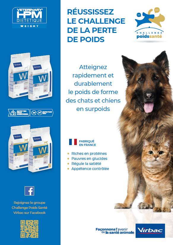 Afiiche Challenge Poids Santé Virbac