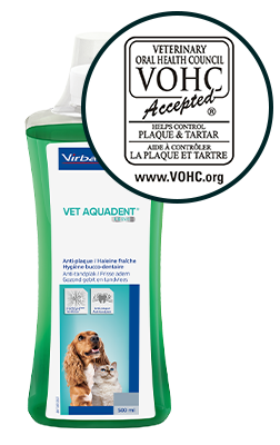 Label VOHC Vet Aquadent